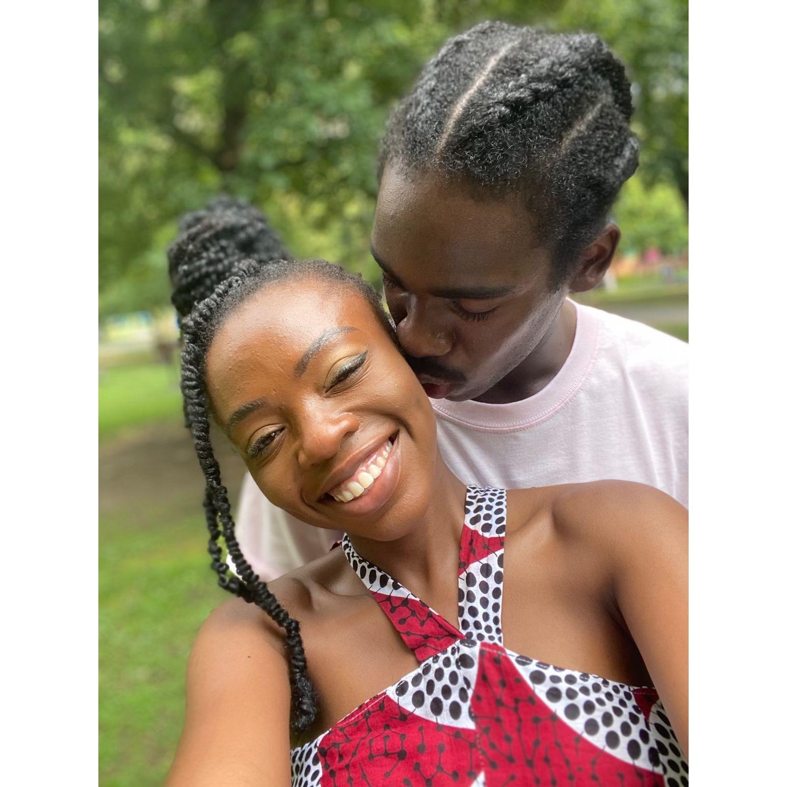 6 months anniversary "love you like cook food" us to each other. 💕🤎🧡