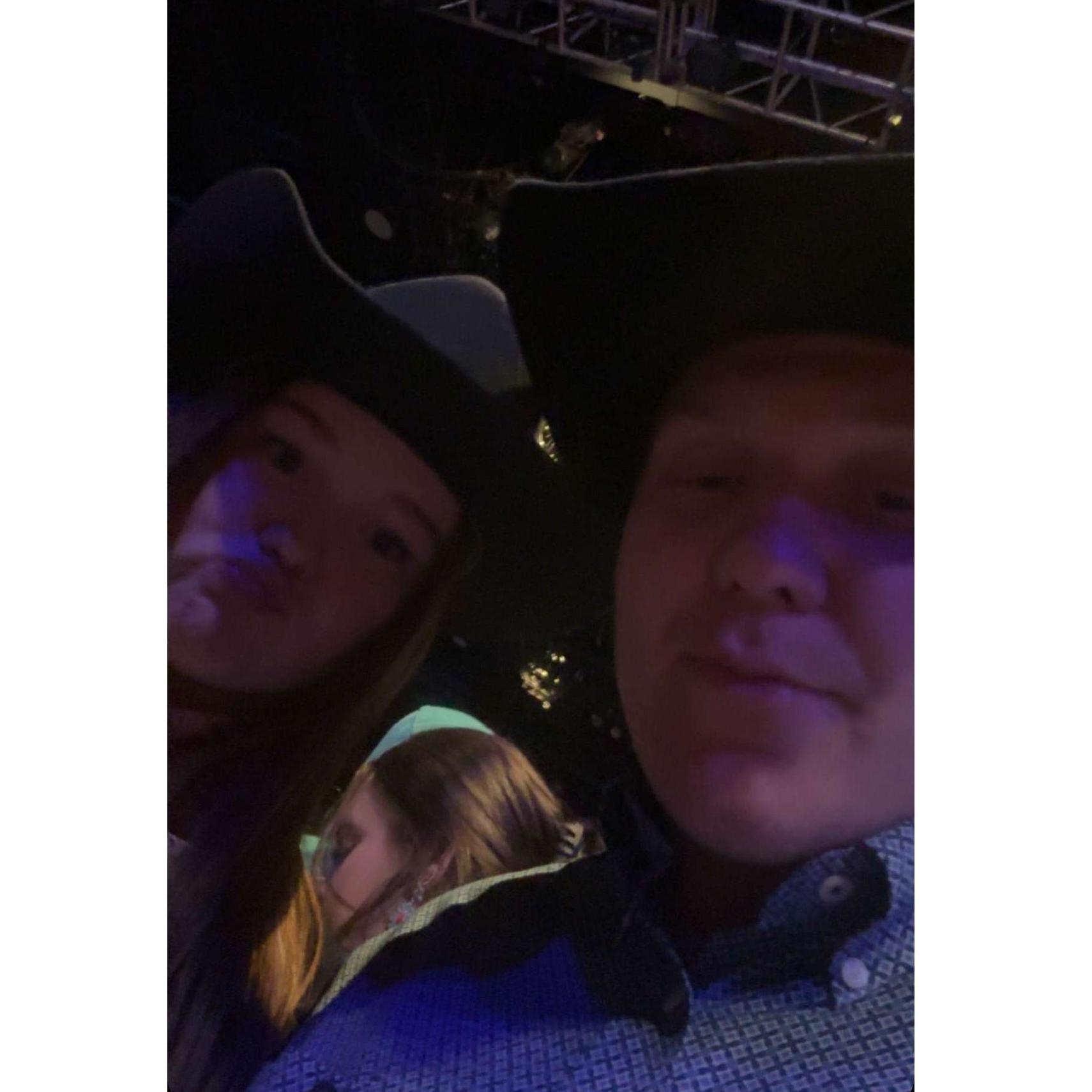 our first concert together where we watched Wyatt Flores perform!