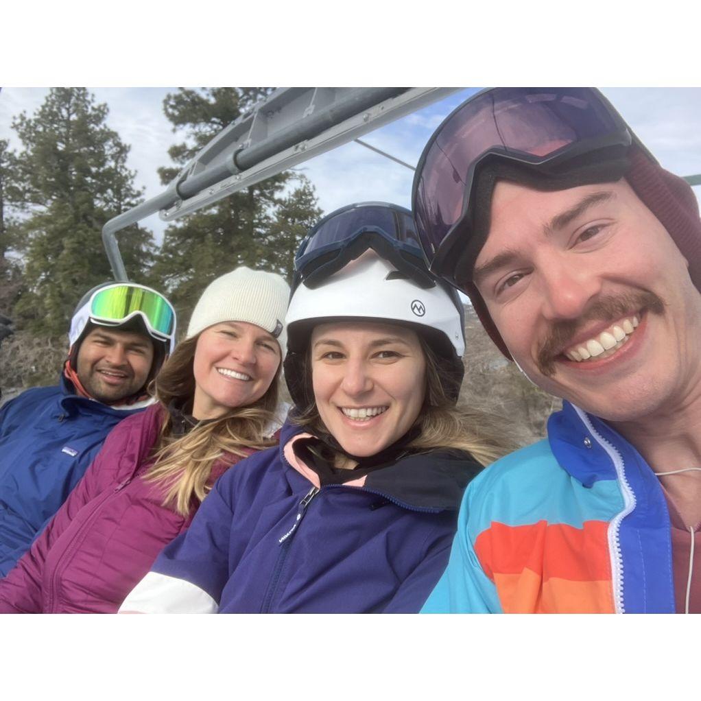 We've gone up to Big Bear, CA for ski weekends for Louis' birthday a couple times