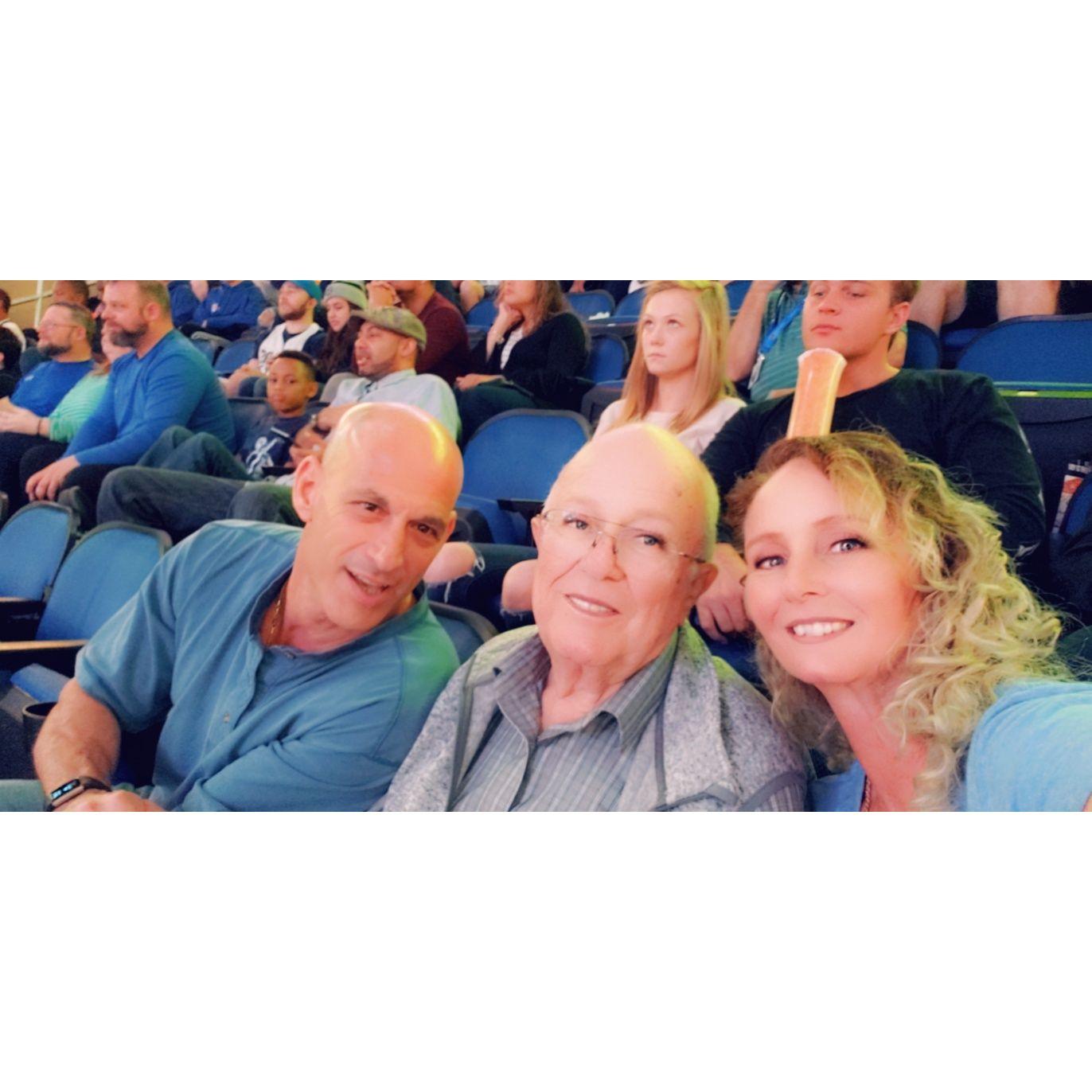 Magic game night with my dad