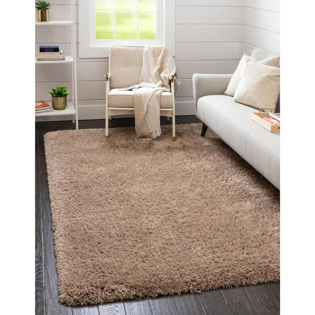 Unique Loom Infinity Shag Collection Area Rug - Jinko