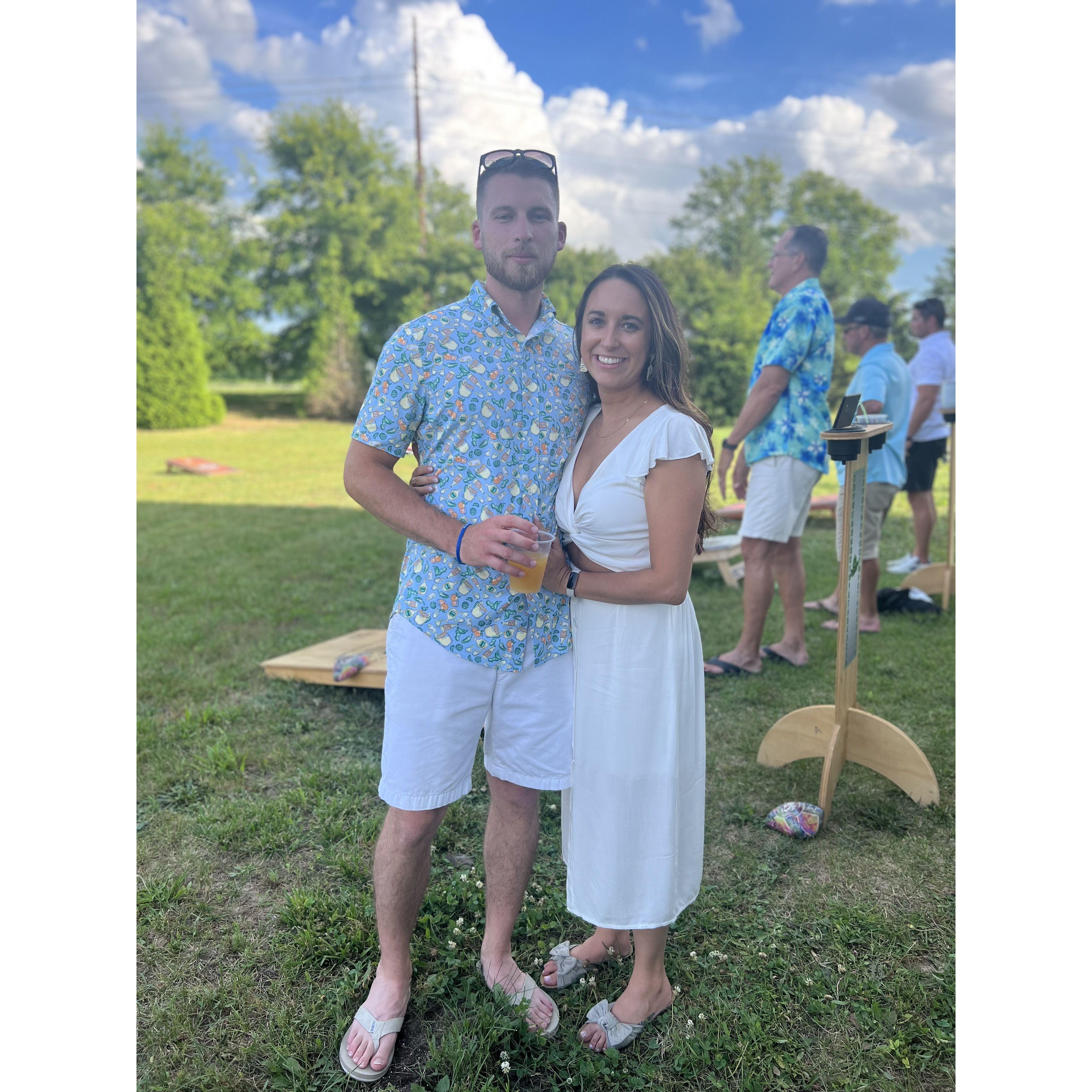 Engagement Party at our house.