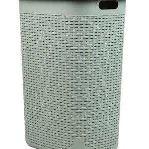 Mind Reader 60 Liter Laundry Basket- Mint