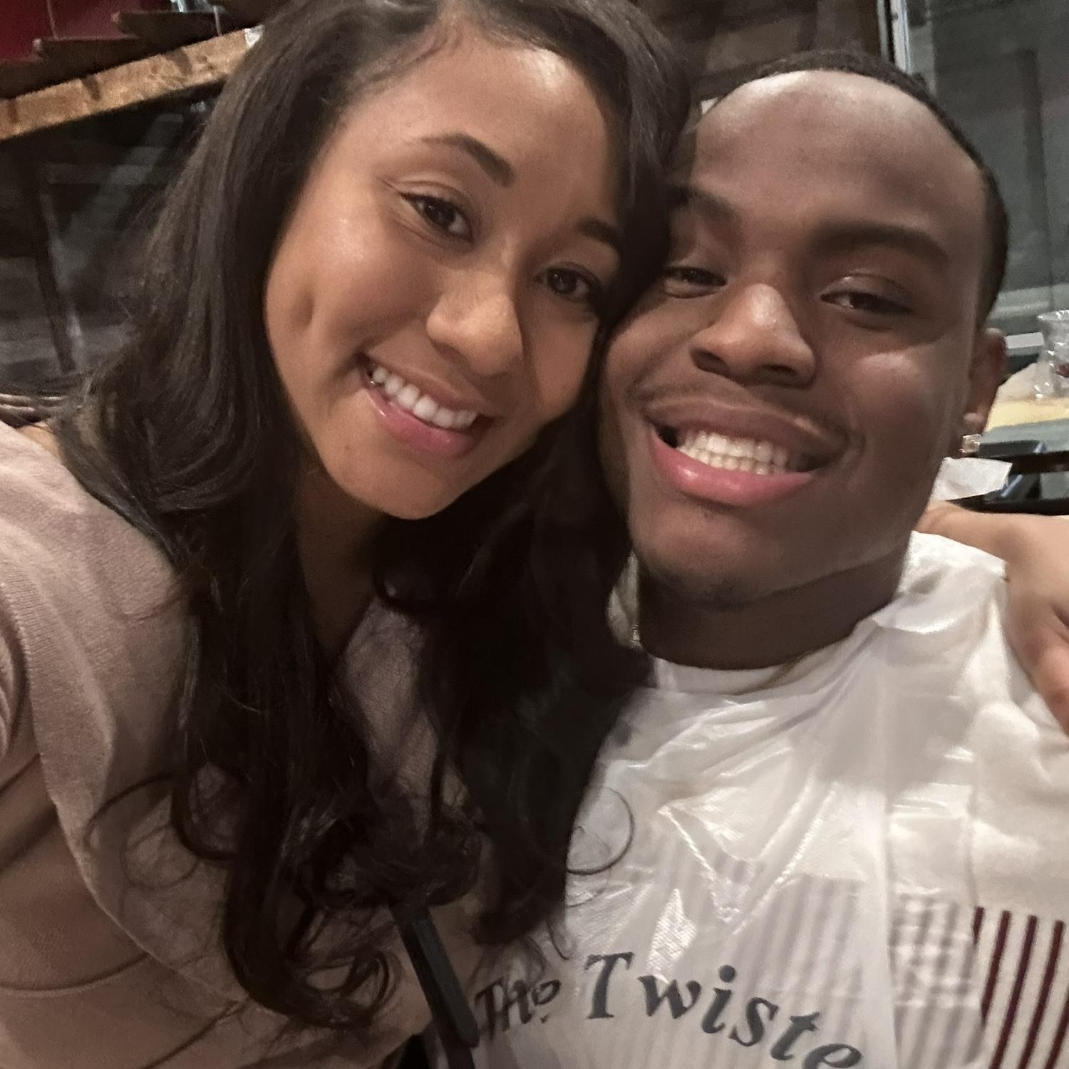 Our first date!