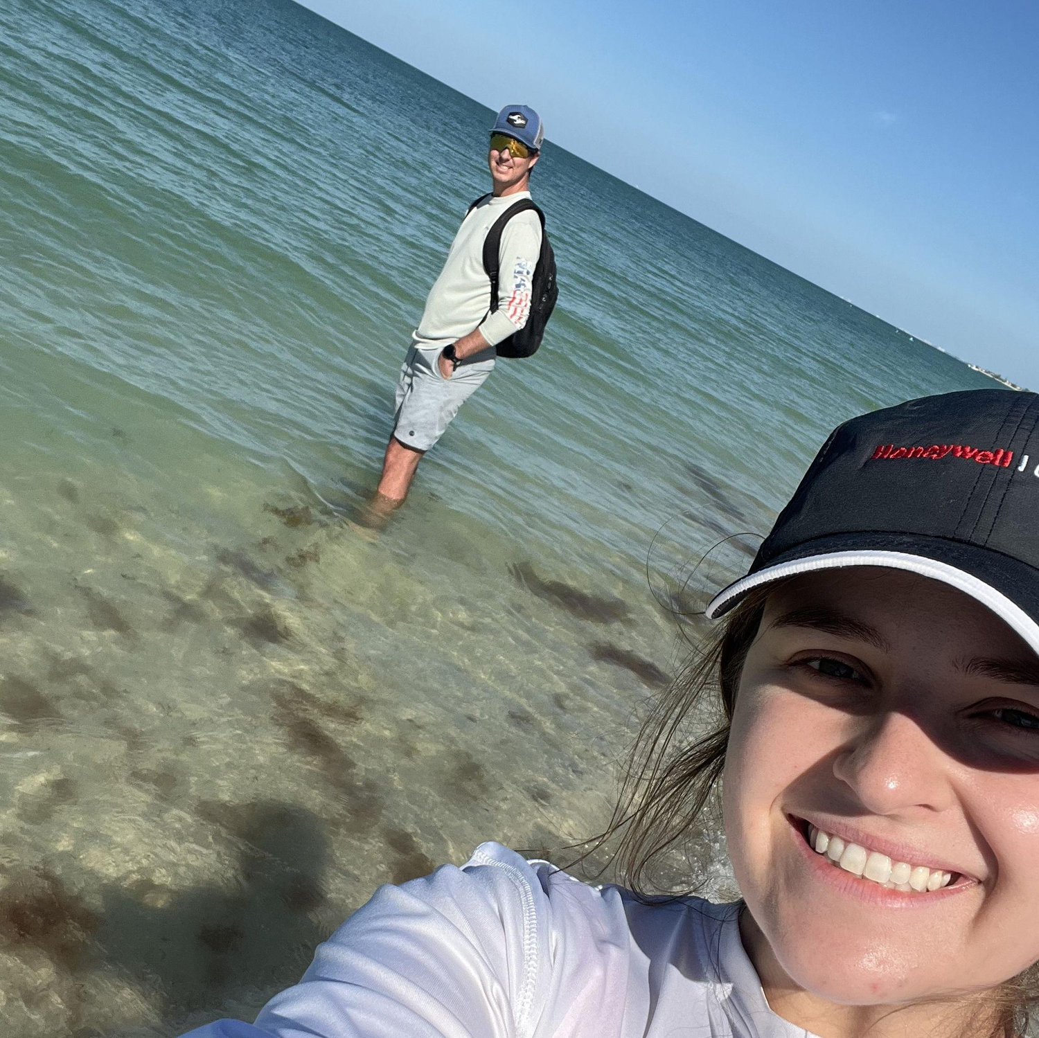 A trip to our favorite beach (where we got engaged)