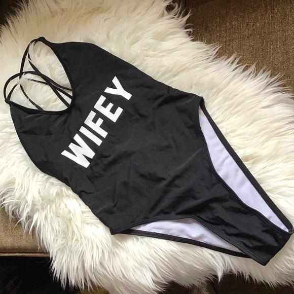 NEW! Wifey Swim Suit