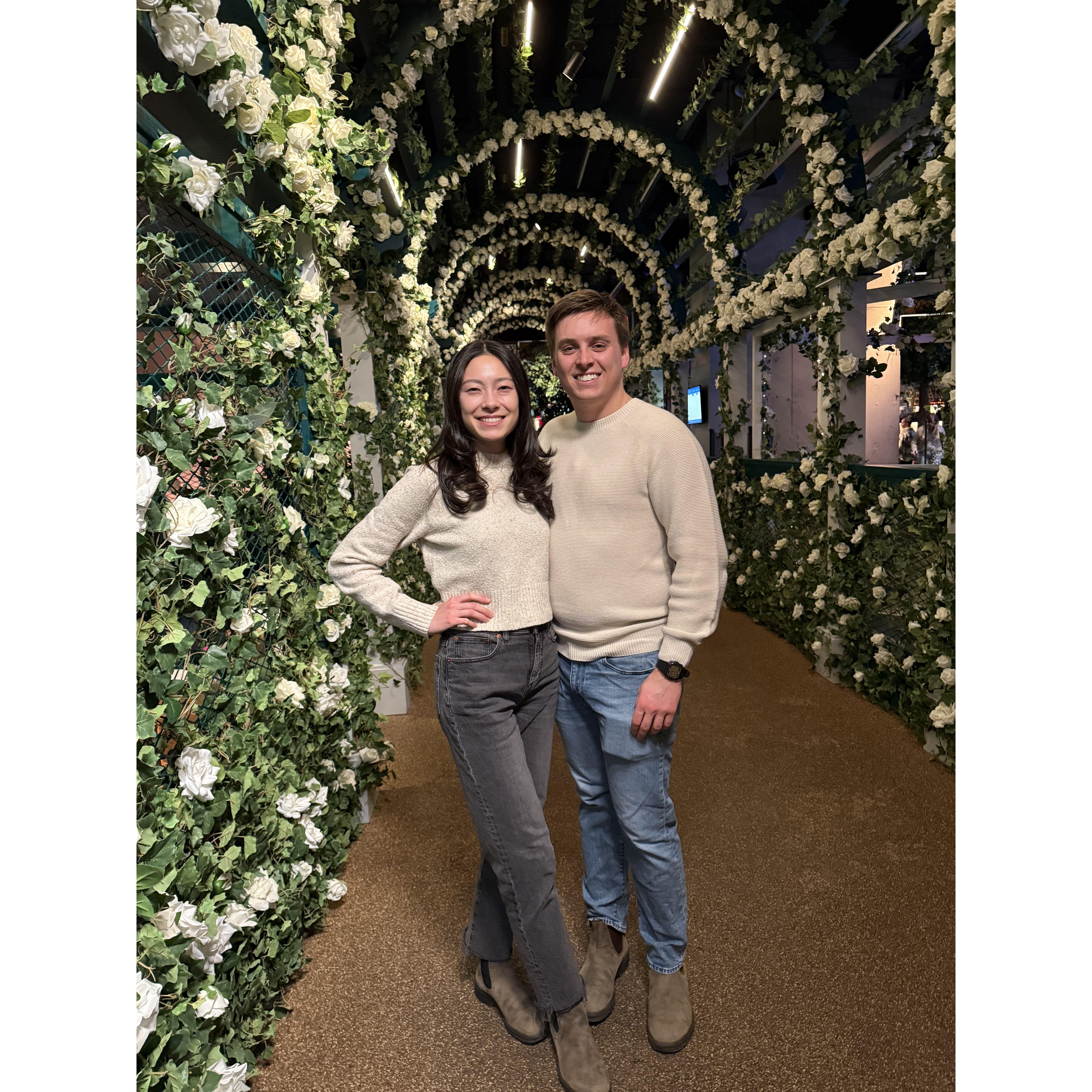 Feb 2025 - Drew and Jessie making it through their first New York winter!