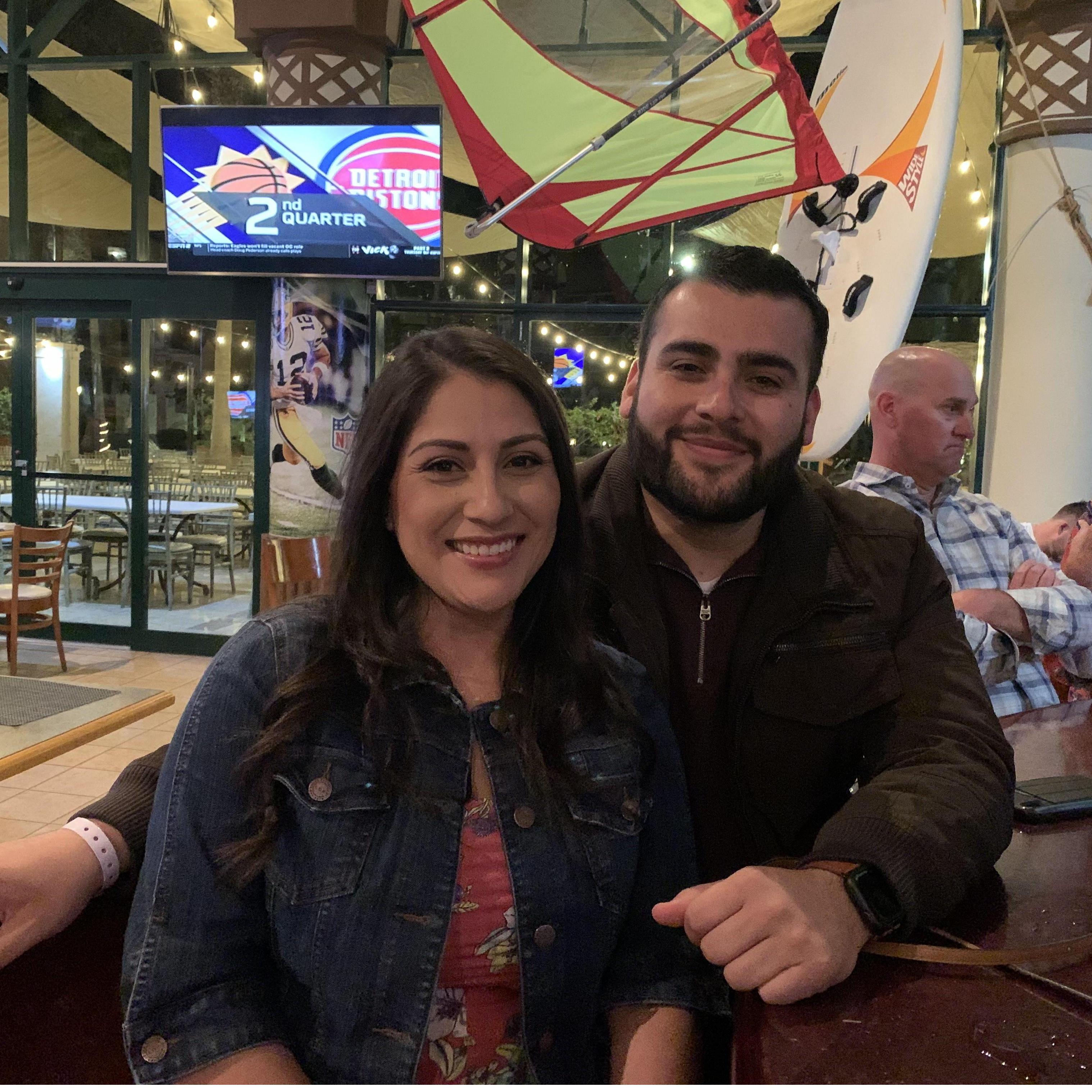 Enjoying Sports Bar in Cabo