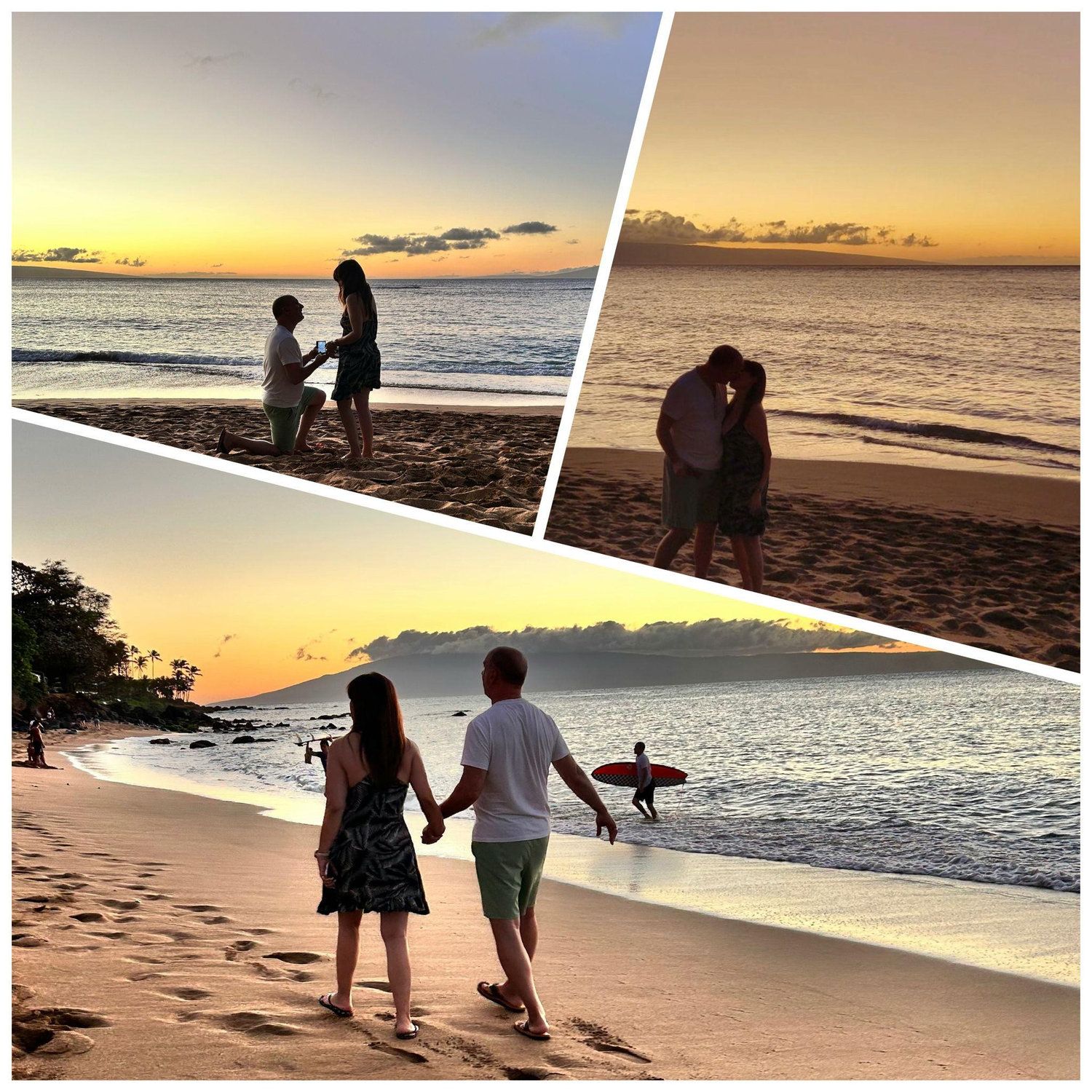 The Proposal 👩🏽‍❤️‍👨🏽 at Maui Beach 12/30/2024