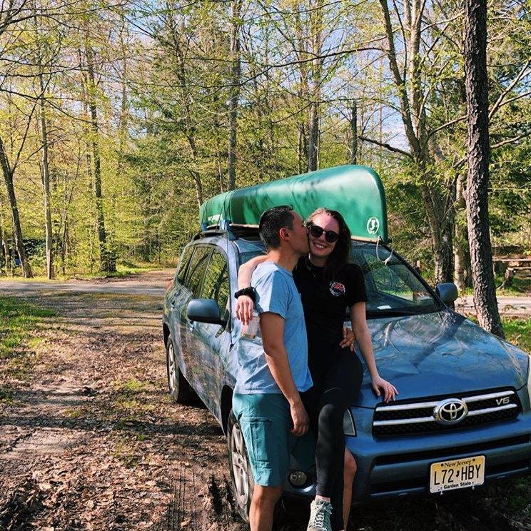 One of many canoe/camping trips, April 2019