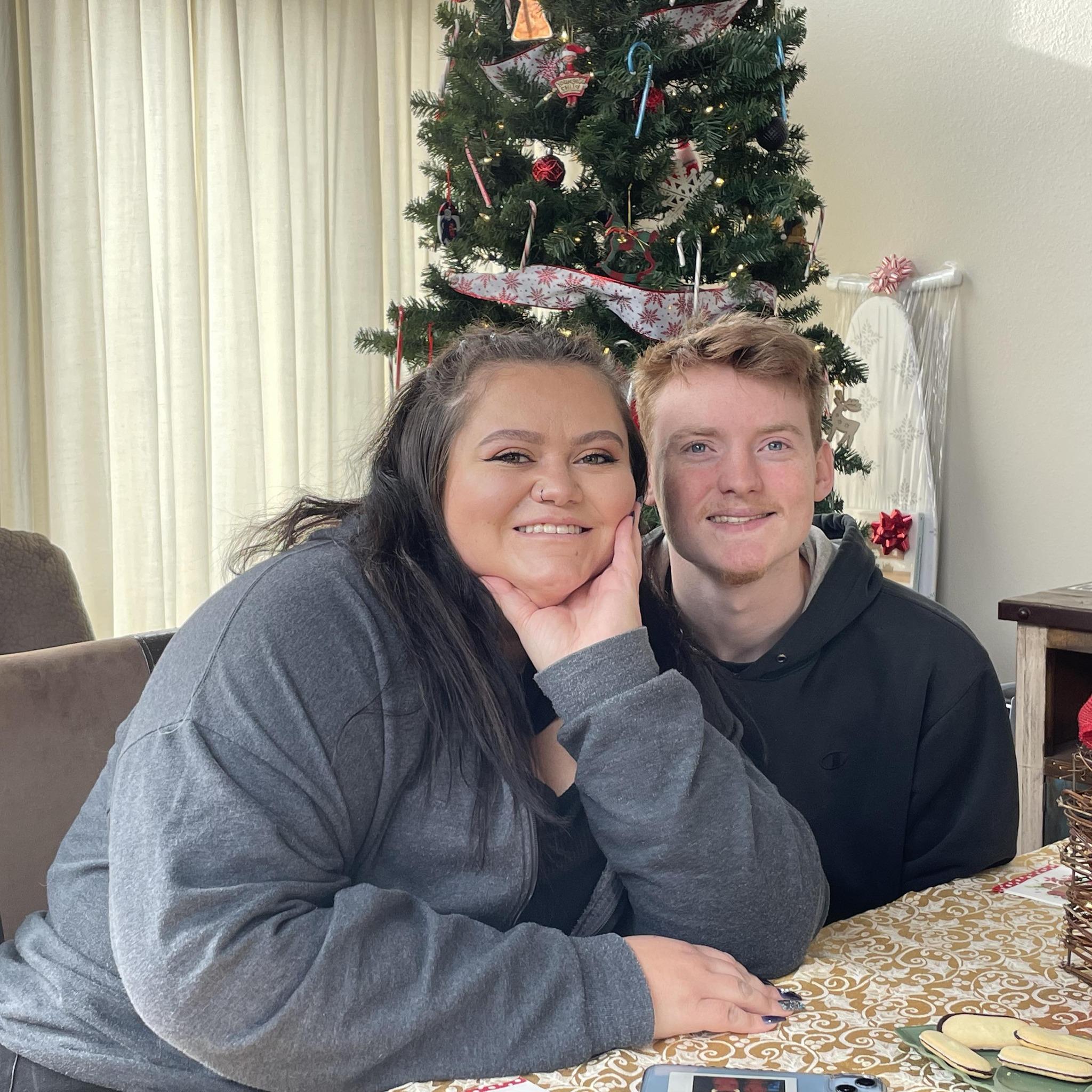 Our first Christmas together