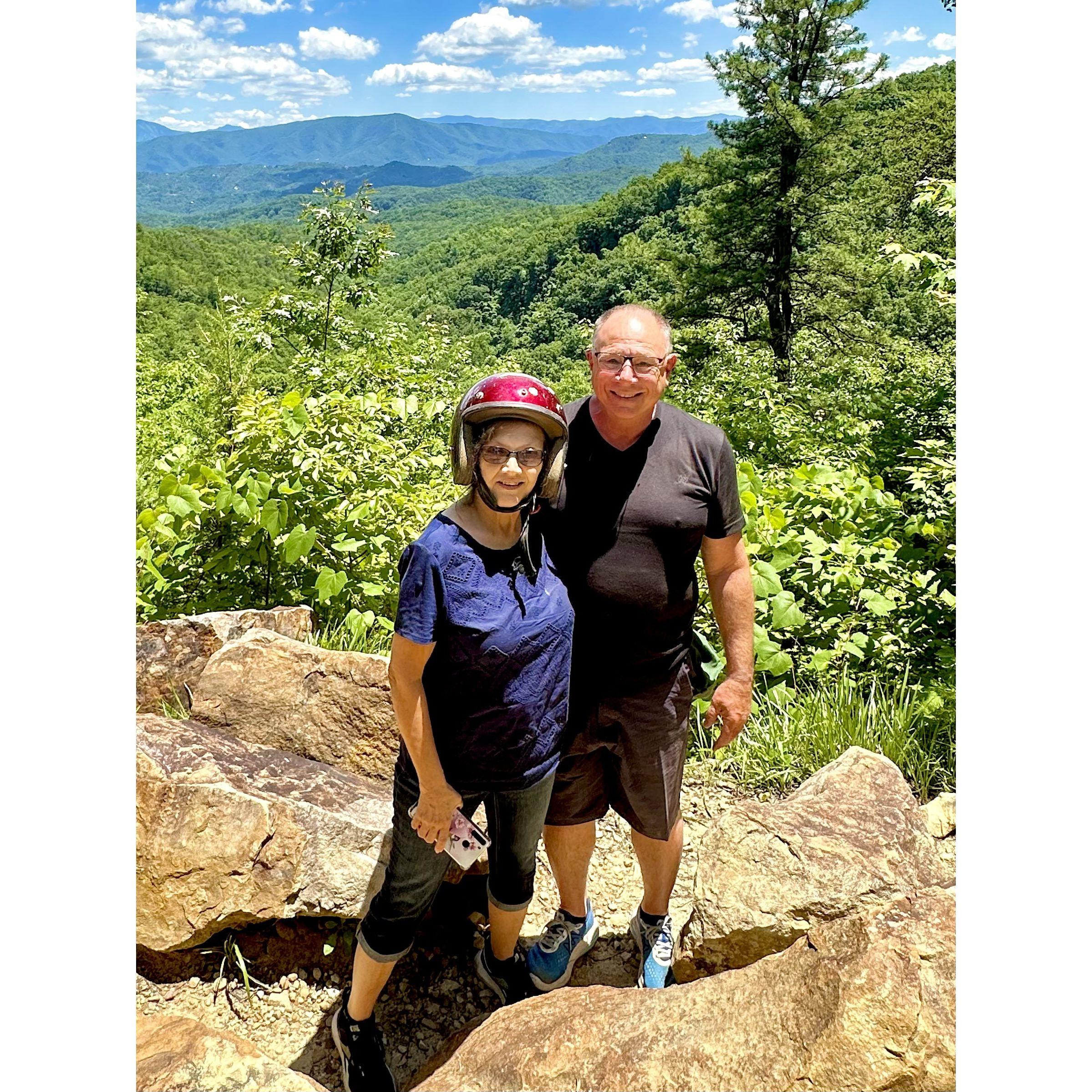 We're on top the world when we're together (or at least we were when riding UTV's at Pigeon Forge)