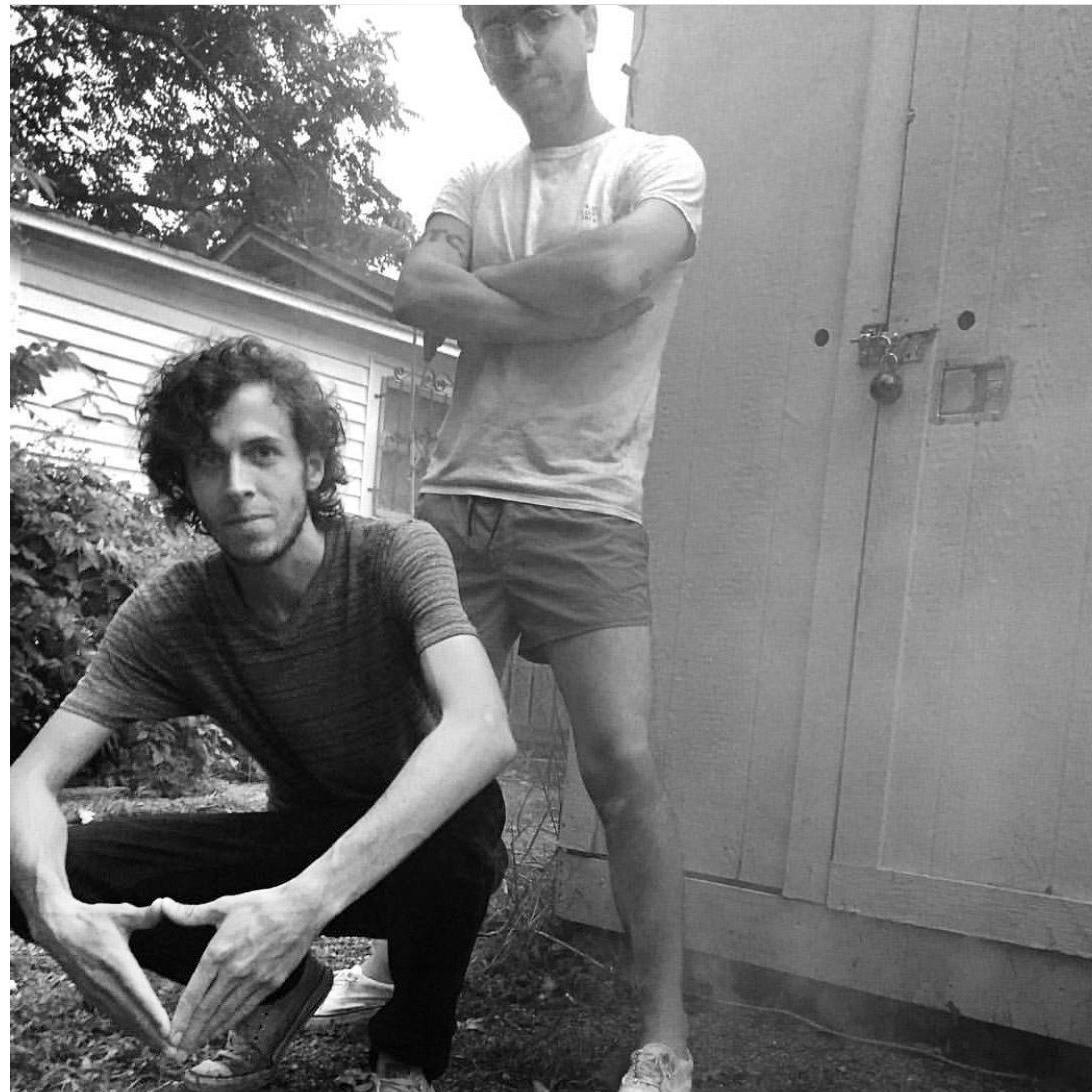Cody and Neil - backyard werking.
