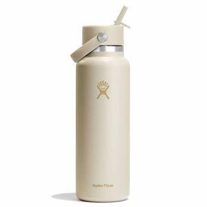 40 oz Wide Mouth with Flex Straw Cap - Coconut