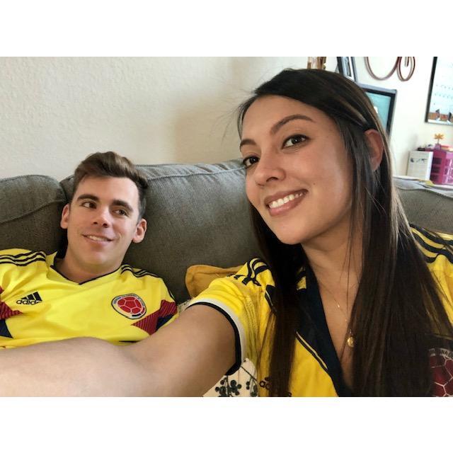 'Apoyando la Seleccion Colombia!