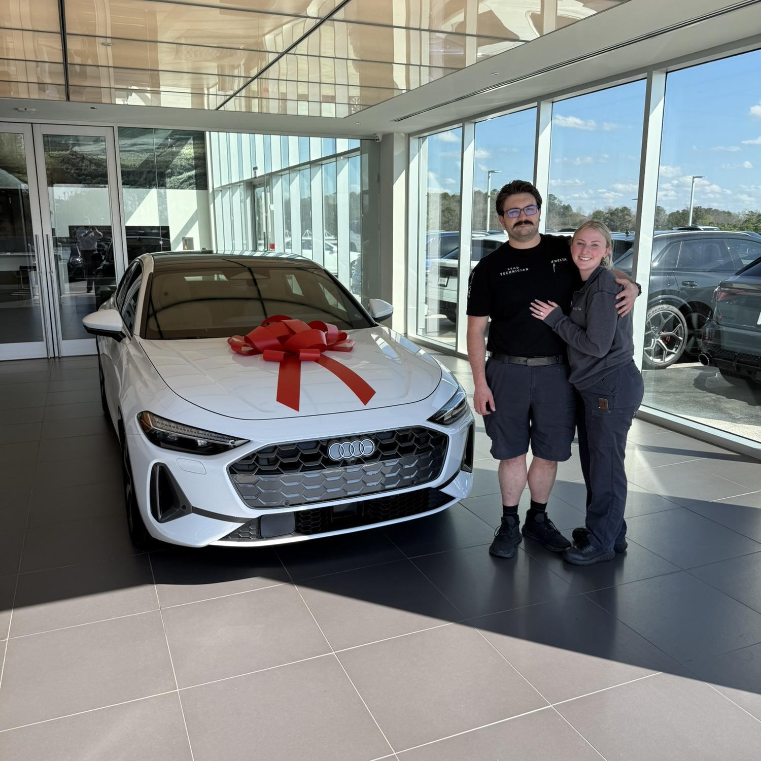 Sal bought his first Audi!!