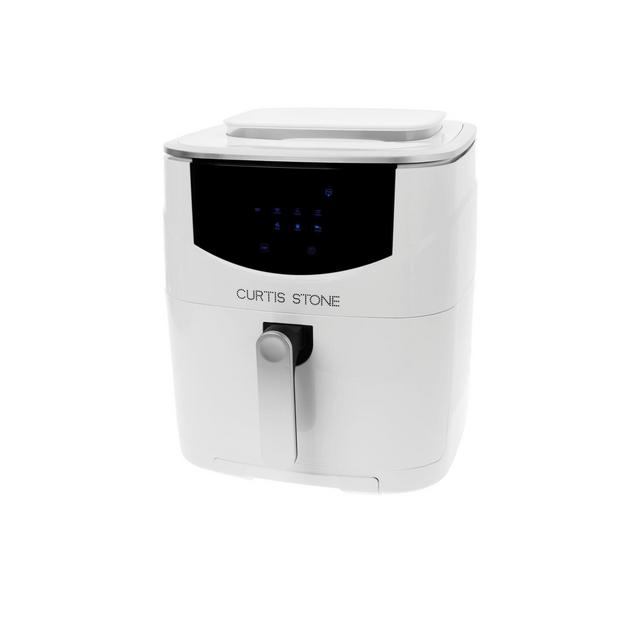 Curtis Stone 6.9-Quart Dura-Pan Air Fryer and Steamer Combo Refurbished White