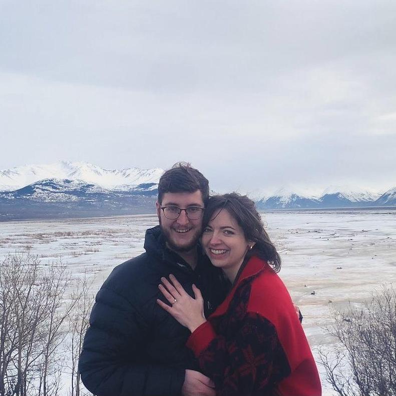 This was really cold, and incredibly icy, however mountains make for a very nice prop.