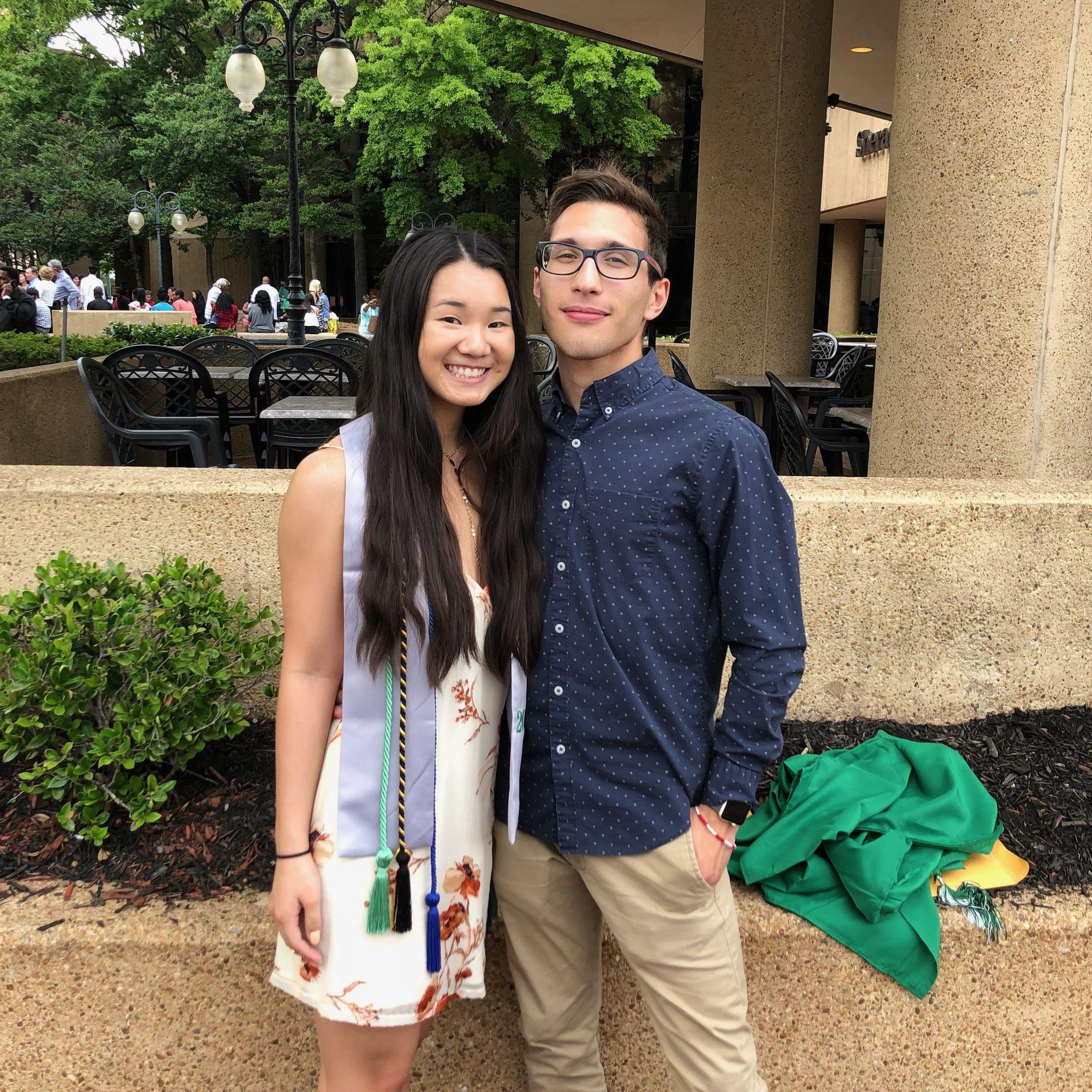 Mia's graduation from White Station 2018