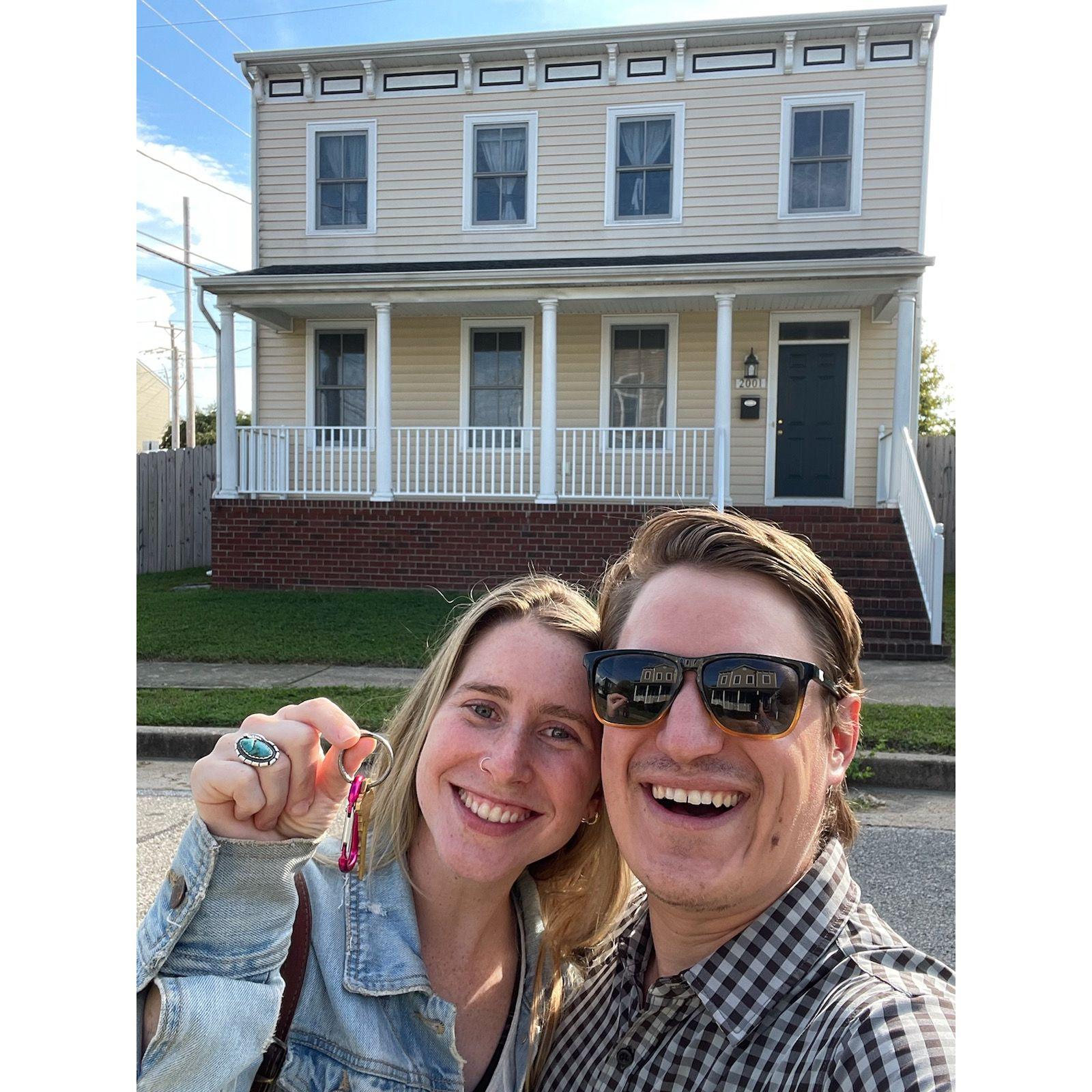 First time homeowners! 