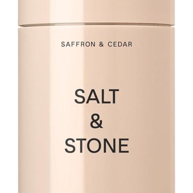 Salt & Stone Aluminum Free Deodorant | Extra Strength 48 Hour Protection for Women & Men | Made with Seaweed Extracts, Niacinamide & Prebiotics | Saffron & Cedar