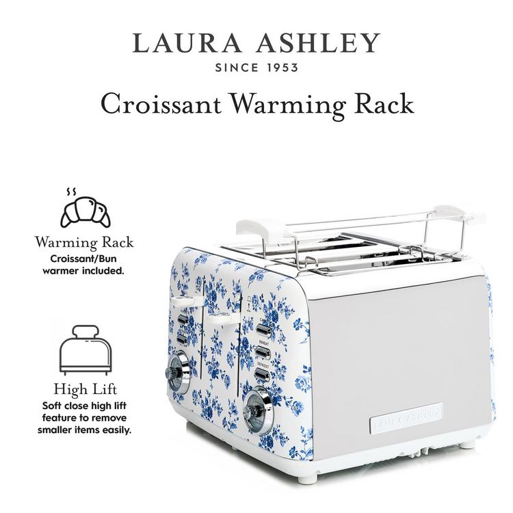 Laura Ashley, 4-Slice Toaster | Zola