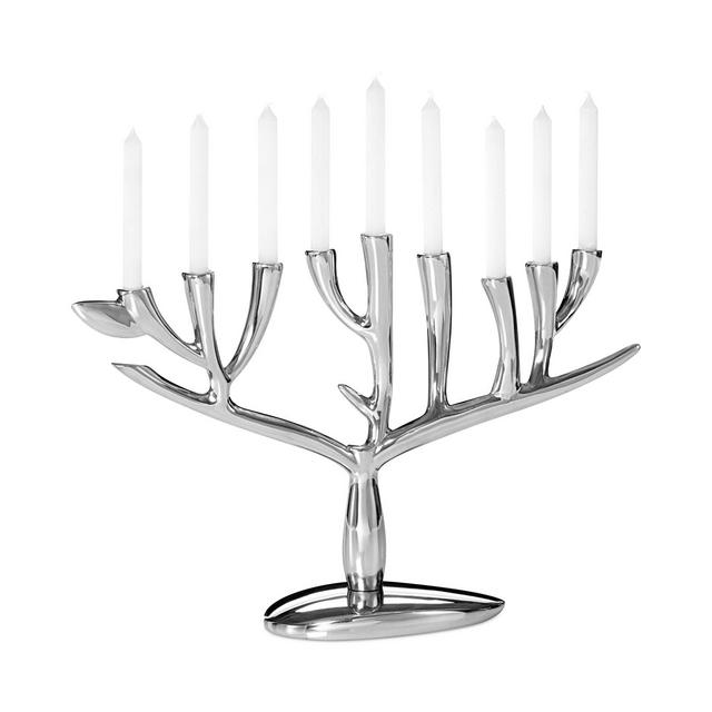 Nambe Tree of Life Menorah