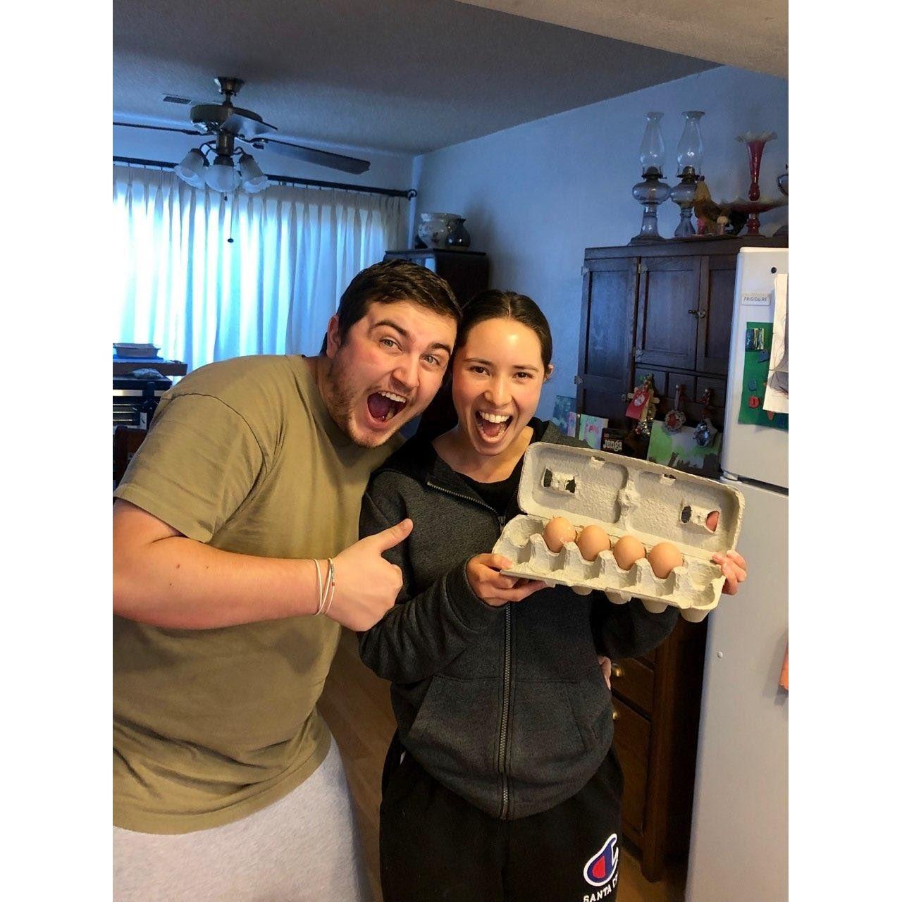 2021. First Thanksgiving together