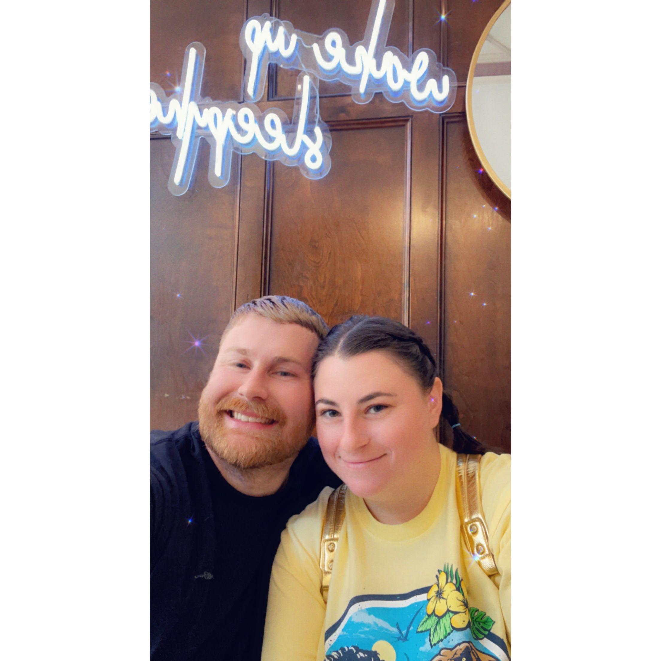 the first time I visited