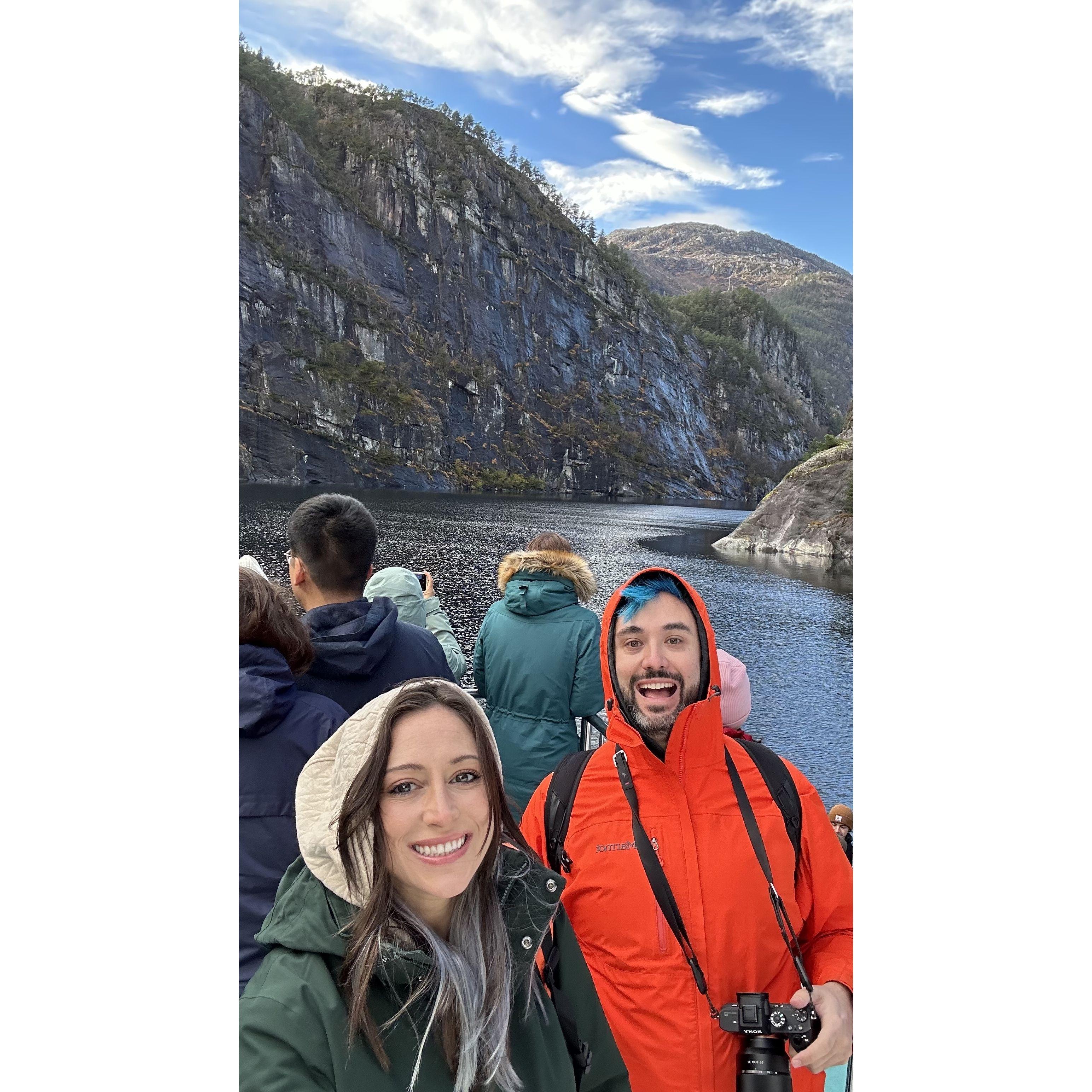 In Norway at the fjords