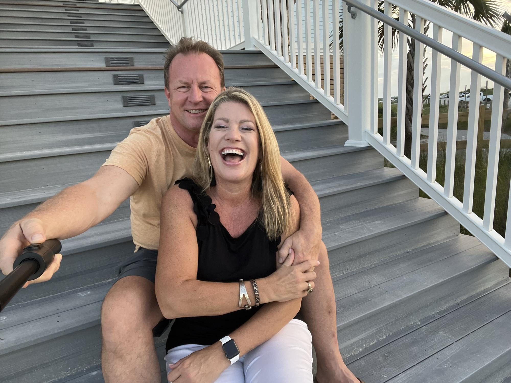 Laughing every single day has been one of my favorite things about us.