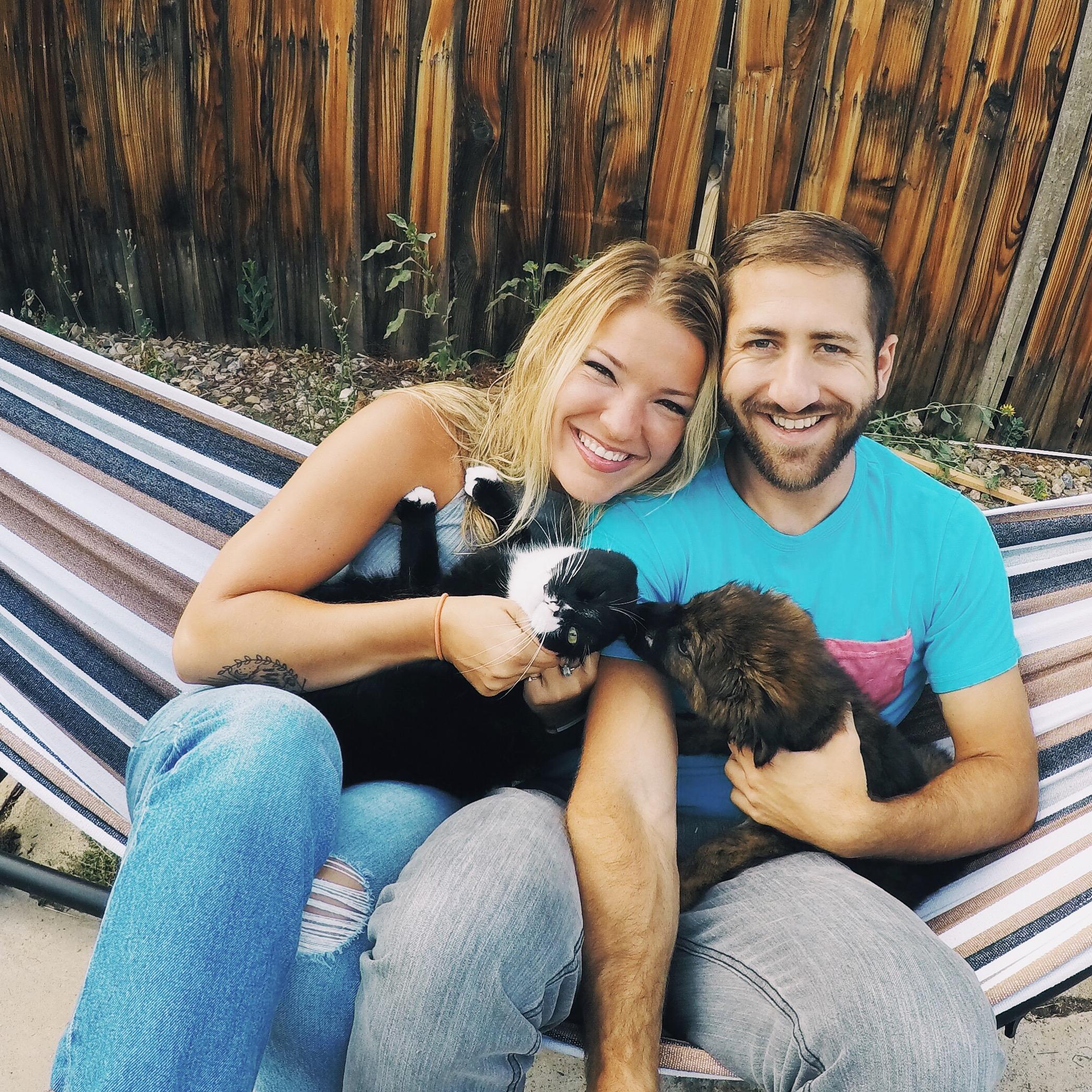 When we adopted Dakota into the family, Jude wasn't the biggest fan. But they love each other more and more each day. Jude mostly enjoys playing with Kota's fluffy tail.