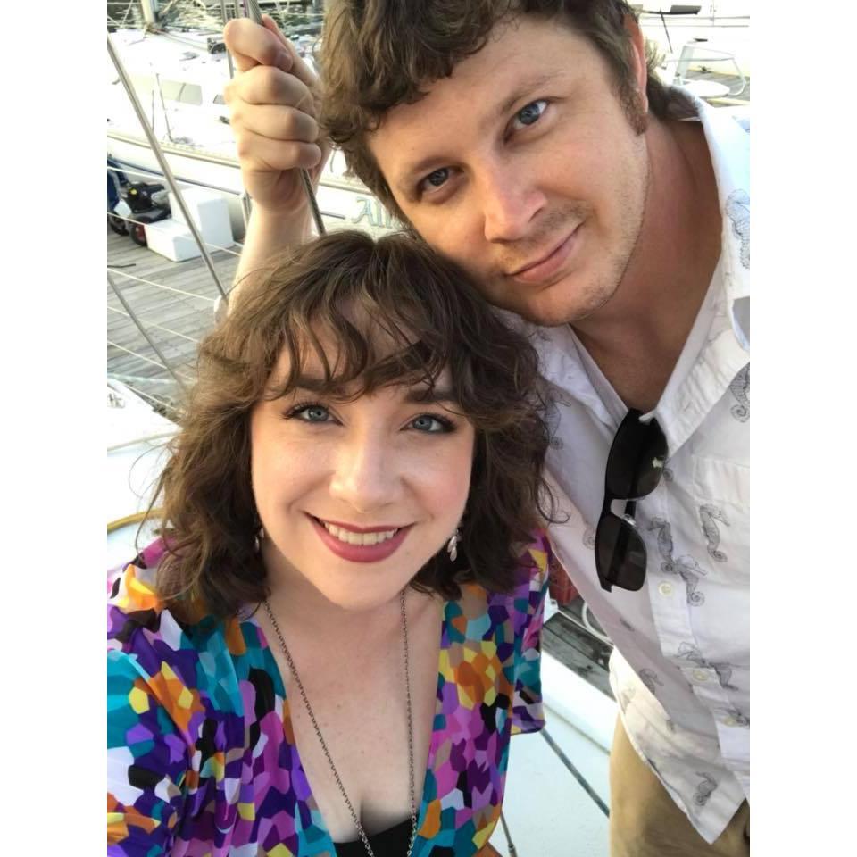 We're on a boat!