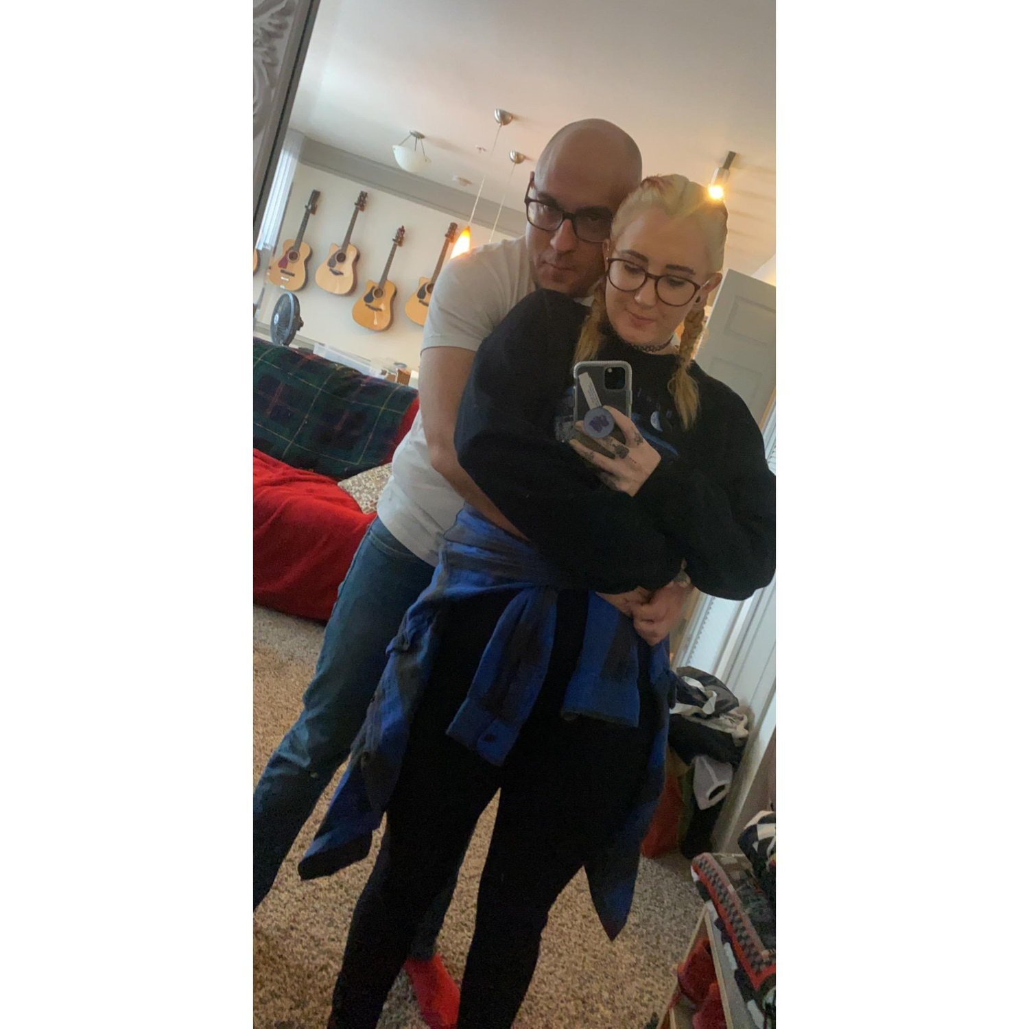 Cozy in our Littleton, CO. apartment.