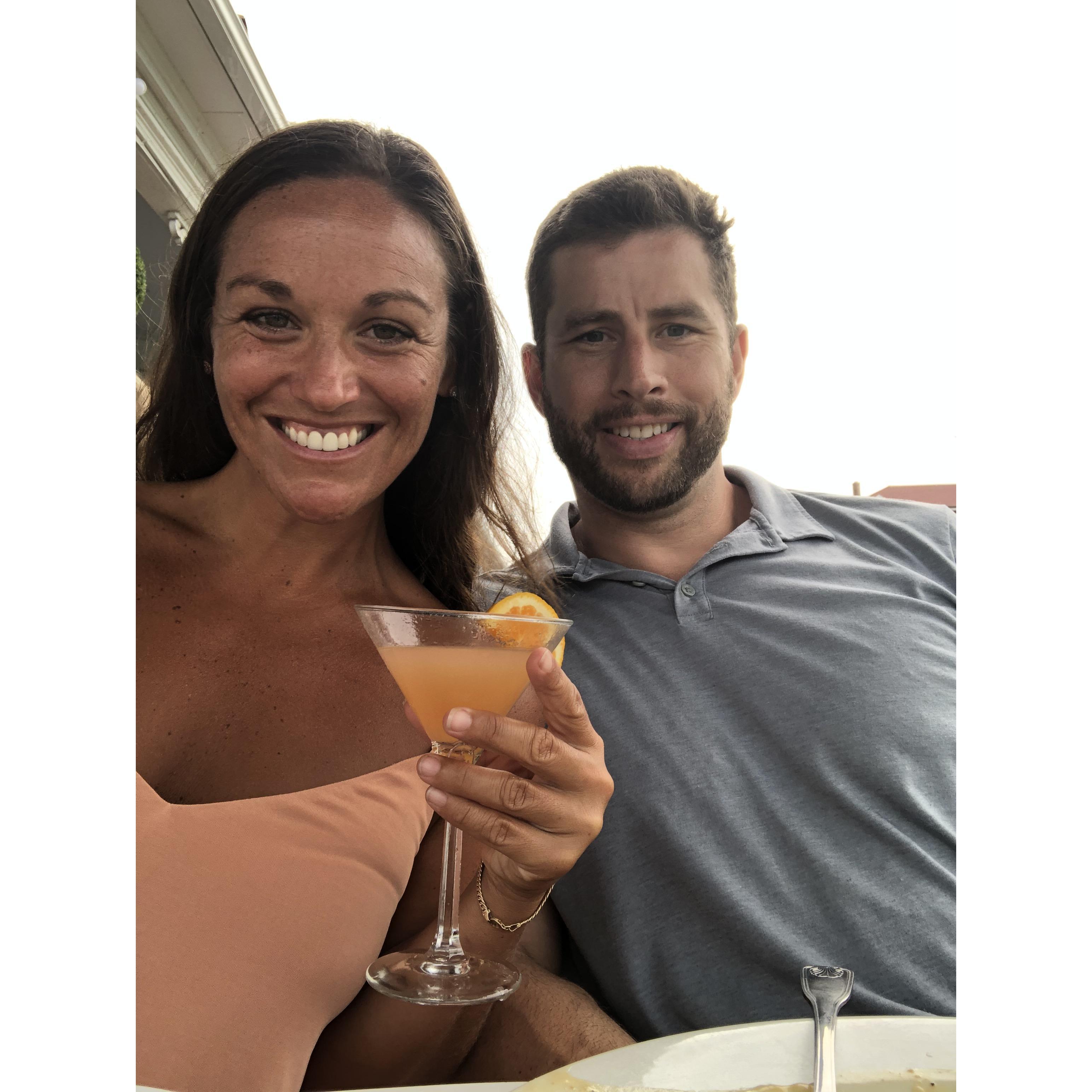 Block Island, RI... days before our engagement! August 2020