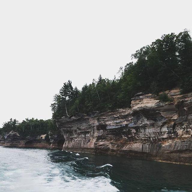 September 3rd, 2016:
Another shot Emilio took of the Pictured Rocks in the Upper Peninsula.