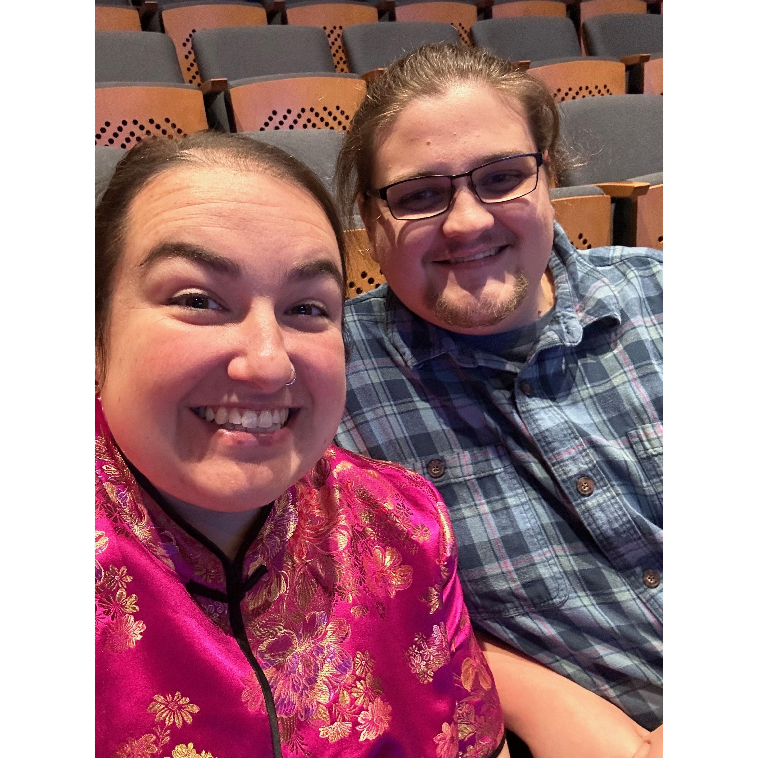 We went to a John Williams symphony rehearsal - it was amazing.