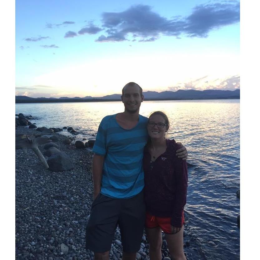 Yellowstone Lake on our Cross Country Road Trip 2016