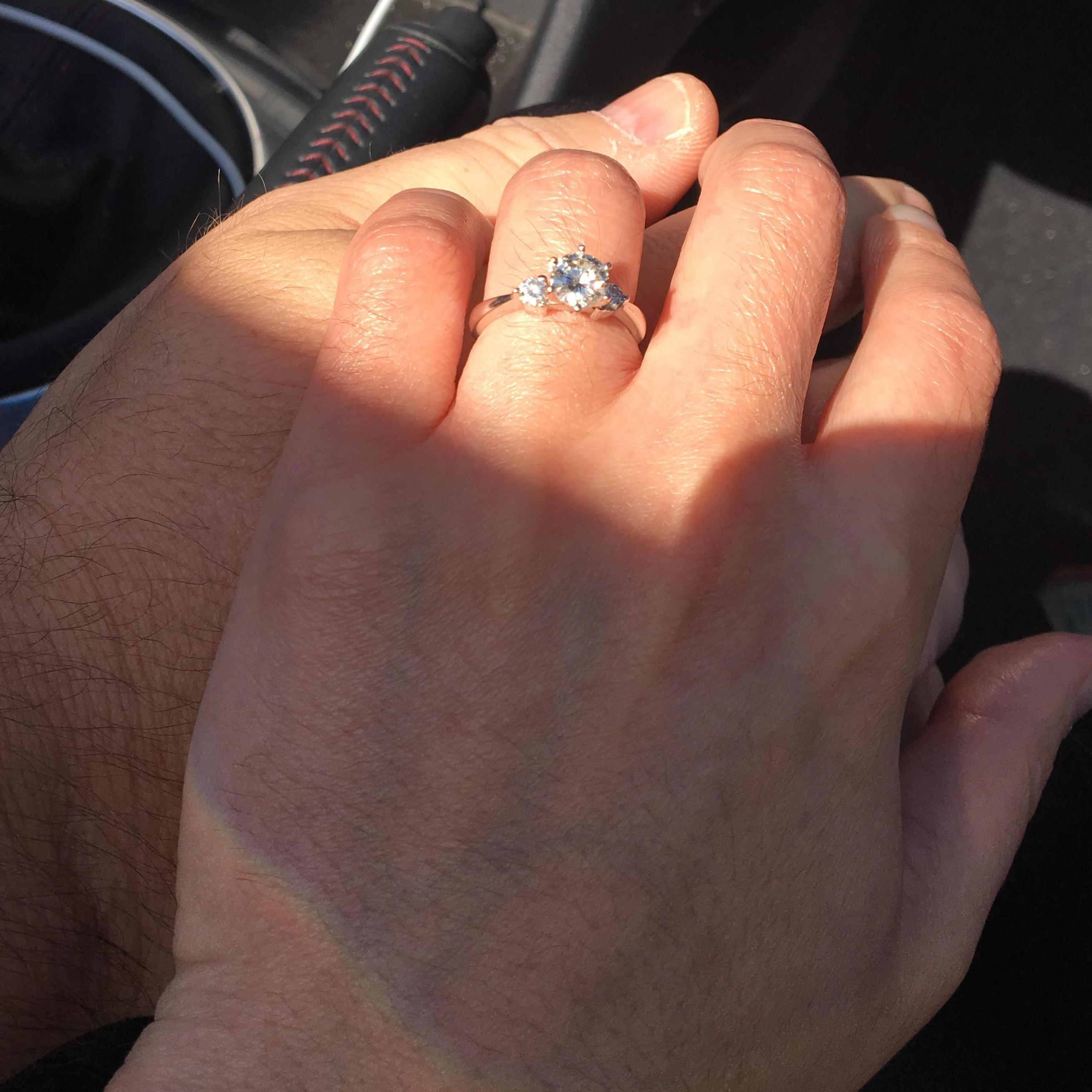 She said YES!