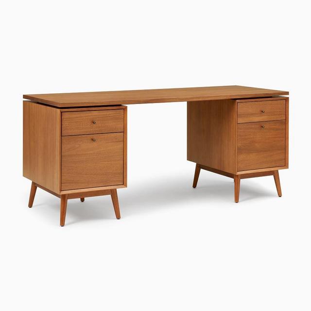 We Mid Century Collection Acorn Modular Set Desktop And File 2