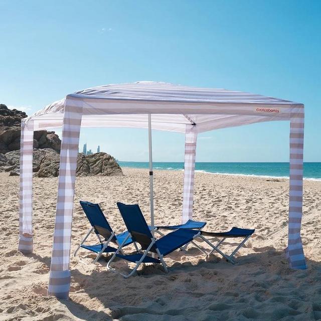 COOLCABANA 5 - Medium - Beige & White