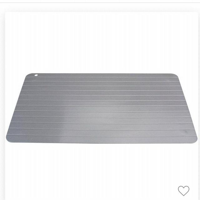 Northlight 14" Metal Frozen Meat Defrosting Tray Board