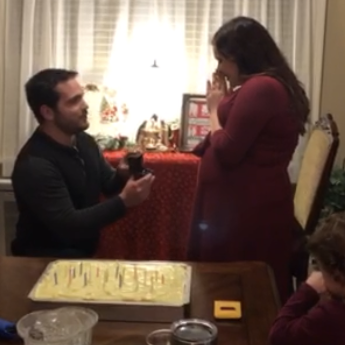 He asked and she said yes