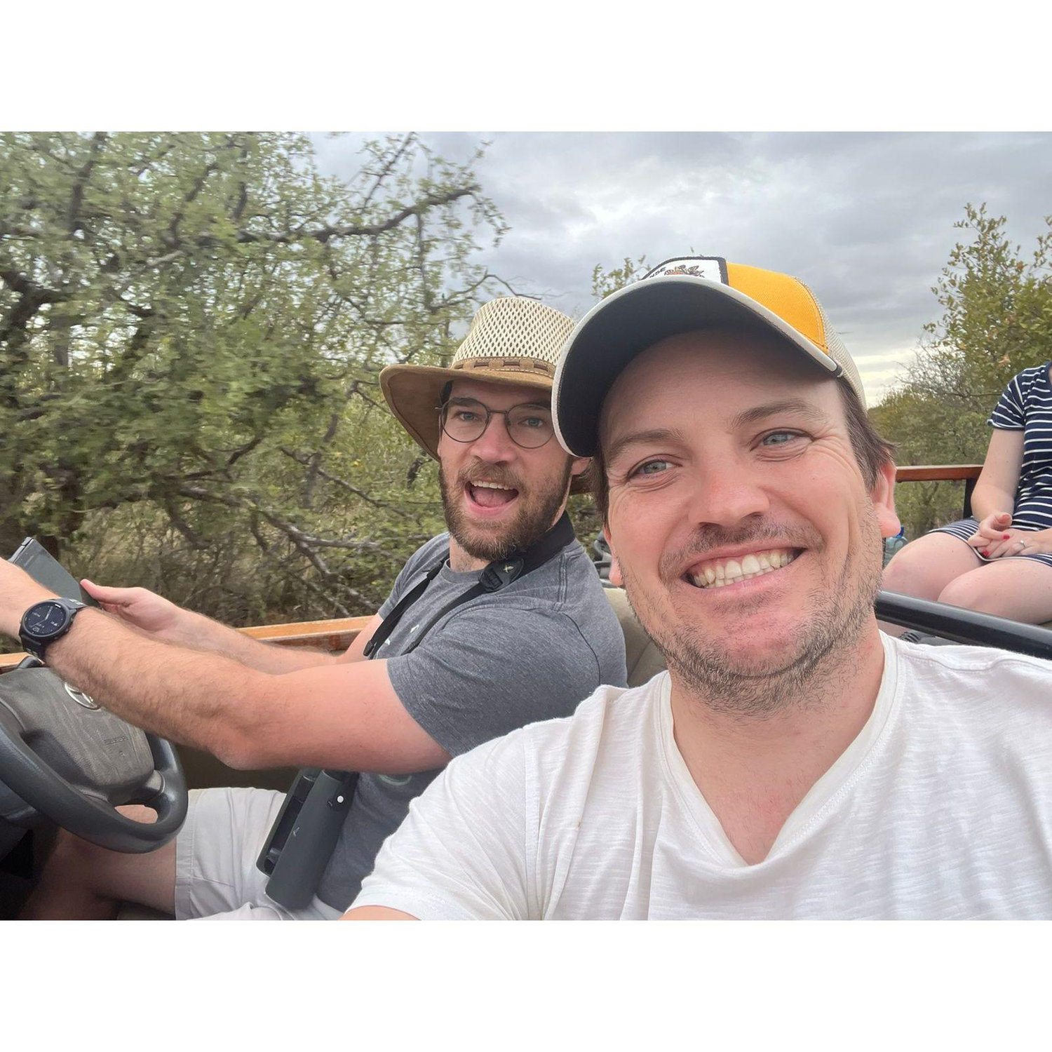 Bush trips