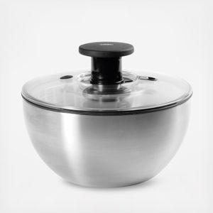 Steel Salad Spinner | OXO