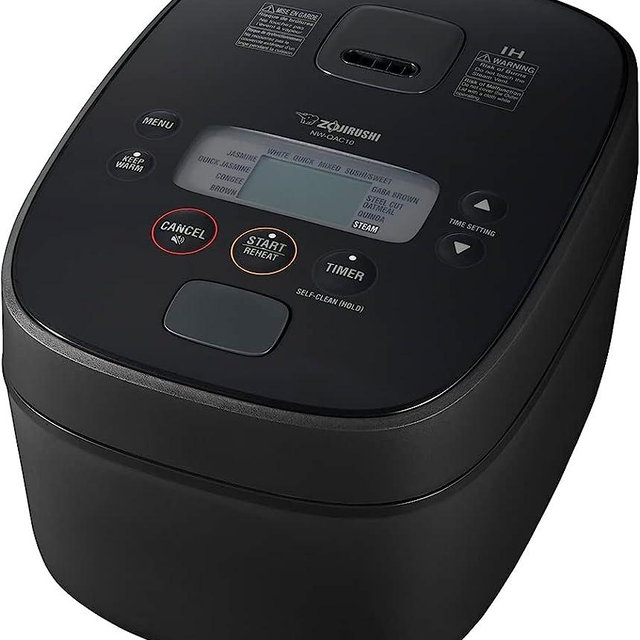 Zojirushi NW-QAC10 Induction Rice Cooker and Warmer, 5.5 Cup Capacity