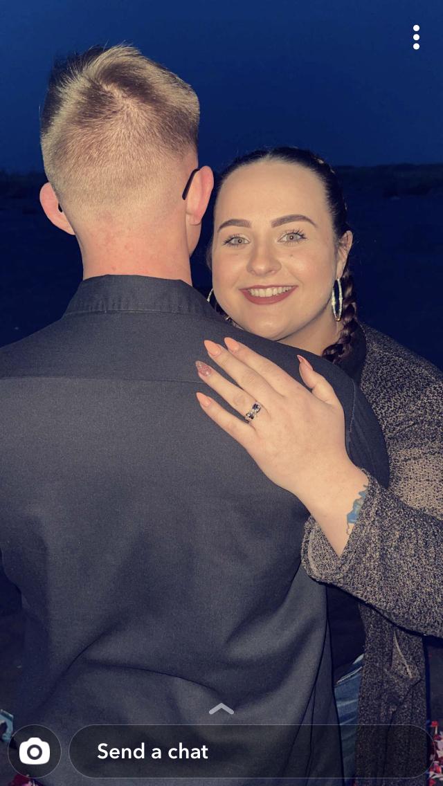 She said yes! 
03/27/2021
