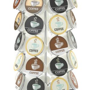 Nifty Home Products Inc - Nifty K-Cup Carousel in Chrome Holds 35 K-Cups.