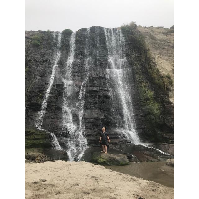 Hiking with Bryce on his first visit to see us in SF!
