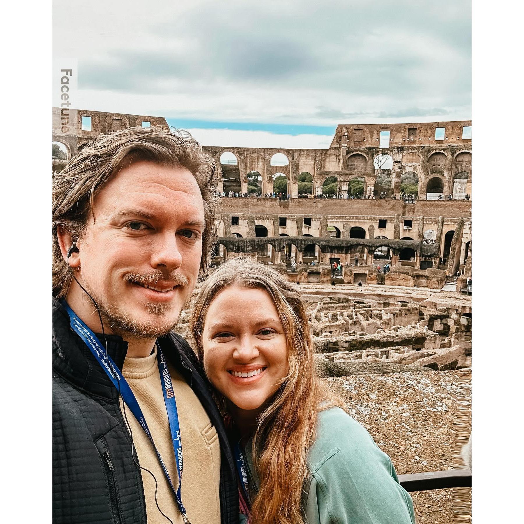Geoff and Savanna's second trip to Italy in 2024 where they lived out their Lizzie Maguire era and visited the sites in Rome!